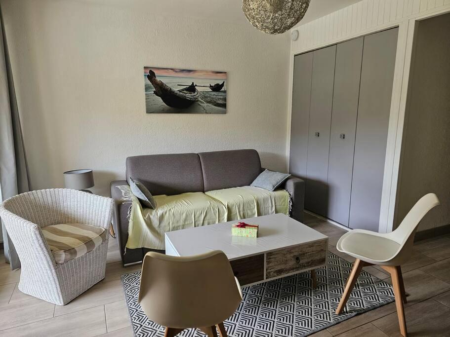 Petit Paradis Classe 3 Etoiles A 200M De La Plage! Terrasse-Wifi-Parking-Clim سانت-ماندرييه-سور-مير المظهر الخارجي الصورة